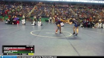 165 lbs Cons. Semi - Shaylee Temple, Smoky Mountain  vs Stephanie Diaz-Mendoza, Riverside