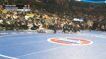 165 Class 4 lbs Cons. Semi - Mike Williams, St. Louis University High vs Lincoln Howard, Neosho