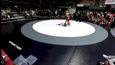 155 lbs Wyatt Edgington, SAWA - Sacramento Area Wrestling Association vs Damien Shumaker, KCWA - Kern County Wrestling Association