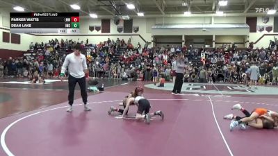PW-12 lbs Semifinal - Dean Lake, Indee Mat Club vs Parker Watts, LMWC