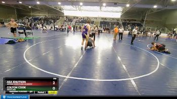 190 lbs Quarterfinal - Asa Knutson, Ascend Wrestling Academy vs Colton Cook, Westlake