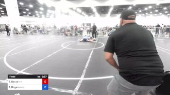 116 lbs Final - Trinity Garza, Red Wave Wrestling vs Taylor Rogers, Aniciete TC