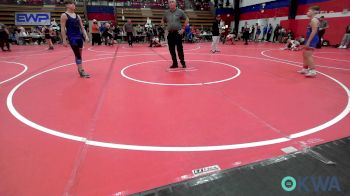 120 lbs Consolation - Hazen Crank, Raw Wrestling Club vs Chance Dewey, Tulsa Blue T Panthers