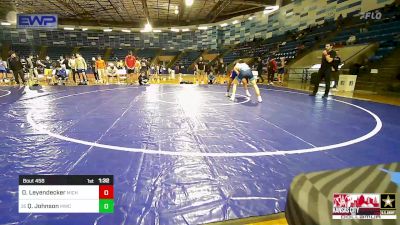 126 lbs Consi Of 16 #1 - Dylan Leyendecker, Michigan Premier WC vs Quinlan Johnson, MWC Wrestling Academy, NE