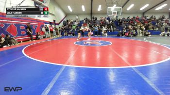 140 lbs Consolation - Sydelle Vaughn, Skiatook Girls High School vs Lyla Hansen, Sand Springs HS