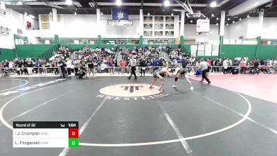 126 lbs Round Of 32 - Jaden Crumpler, Niagara Falls vs Liam Fitzgerald, Lynbrook