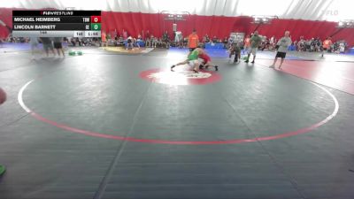 144 lbs Round 1 (8 Team) - Michael Heimberg, Thunderbirds WC vs Lincoln Barnett, Geneseo