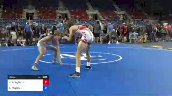 94 lbs Round Of 32 - Hank Kriegler, Nebraska vs Brady Phelps, Illinois