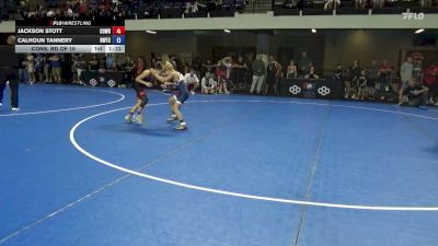75 lbs Cons. Rd Of 16 - Jackson Stott, Compound Wrestling vs Calhoun Tannery, Roundtree Wrestling Training Center