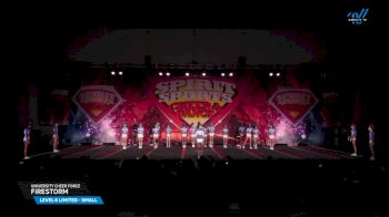 University Cheer Force - Firestorm [2025 L6 Limited - Small Day 2] 2025 Spirit Sports Myrtle Beach Nationals