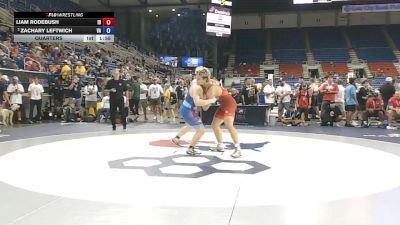 215 lbs Quarters - Liam Rodebush, Idaho vs Zachary Leftwich, Virginia
