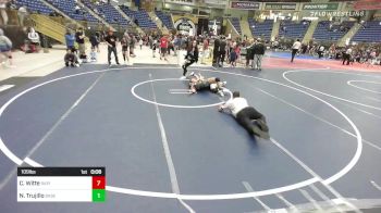 109 lbs 5th Place - Cassandra Witte, Rapid City Extreme vs Nadiya Trujillo, Basement Brawlers