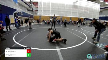 90 lbs Rr Rnd 1 - Mesa Walden, Hinton Takedown Club vs Romeo Wynn, El Reno Wrestling Club