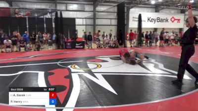 86 kg Round Of 64 - Adrian Gacek, Clarion RTC vs Parker Henry, Arkansas RTC