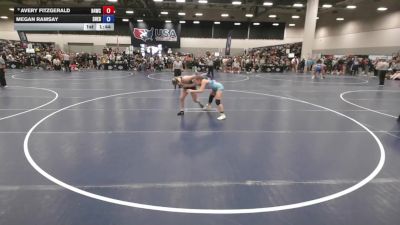 135 lbs Champ. Rd Of 32 - Avery Fitzgerald, Ranger 47 Wrestling Club vs Megan Ramsay, SHED