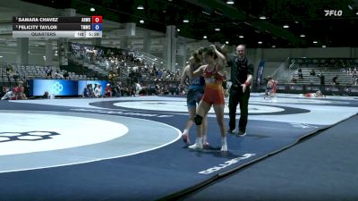 50 kg Quarters - Samara Chavez, Army (WCAP) vs Felicity Taylor, Titan Mercury Wrestling Club (TMWC)
