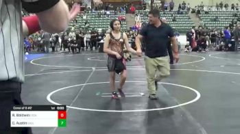 116 lbs 5th Place - Maria DELPALACIO, Nevada Elite vs Tescha Gensaw, Gensaw Elite