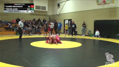 83 lbs Cons. Round 2 - Tristan Alves, Spring Hills Wrestling Club vs Alonzo Maldonado, Bloodline