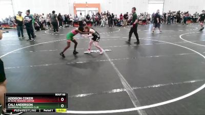 75/80 Round 3 - Addison Coker, KC Elite Training Center vs Cali Anderson, Summerville Takedown Club