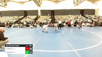 106 lbs Rr Rnd 9 - CJ Caines, Mat Assassins Black vs Christian Ramirez, Shore Thing Surf