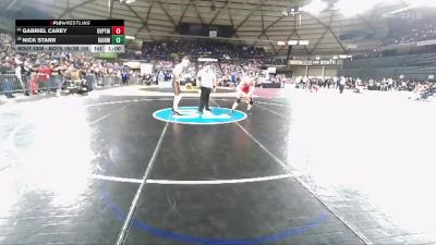 Boys 1B/2B 150 Cons. Round 1 - Nick Starr, Rainier vs Gabriel Carey, Davenport