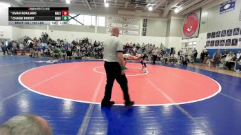 132 lbs Final - Evan Boulard, Massabesic vs Chase Frost, Bonny Eagle