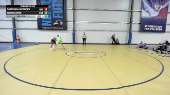 195 lbs Rr Rnd 1 - Donovan Cavender, Ragin Raisins Niagara HS vs Brian Lopez, Team Germantown