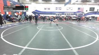 144 lbs Cons. Round 4 - Joseph Nava, Eleanor Roosevelt vs Isaac Benavidez, Paloma Valley