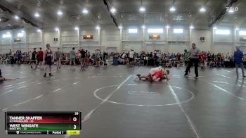 165 lbs Round 1 (6 Team) - West Wingate, Noke RTC vs Tanner Shaffer, U2 Wranglers