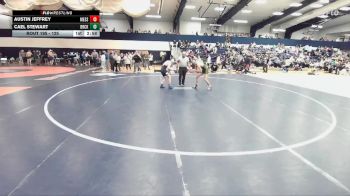 125 lbs Cons. Round 2 - Cael Stewart, Brockport vs Austin Jeffrey, Messiah