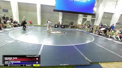 215 lbs Placement Matches (8 Team) - George Tate, Maryland vs Sam Steinacker, Michigan