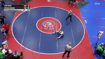 89 lbs Consi Of 32 #1 - Liam Beck, Cambridge Springs vs Keegan Beard, Penn Manor