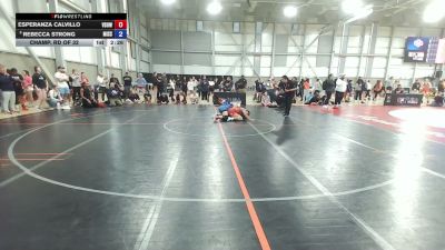 72 kg Champ. Rd Of 32 - Esperanza Calvillo, Victory School Of Wrestling vs Rebecca Strong, Missouri