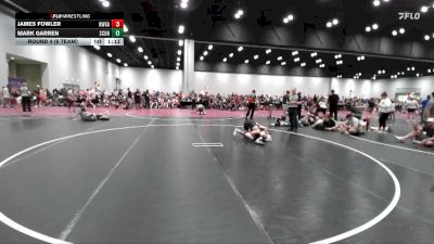116 lbs Round 4 (6 Team) - James Fowler, NWGA Legends vs Mark Garren, SC United