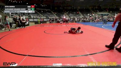 70 lbs Round Of 16 - Otto Banda, Brawlers Wrestling Club KS vs Alexander Bramer-Kuntz, Franklin Regional