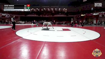 157 lbs Semifinals (8 Team) - Jesse Justice, BIXBY vs Luke Borror, EDMOND NORTH