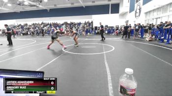 144 lbs Quarterfinal - Gregory Ruiz, Sonora vs Jayden Agahzadeh, Bear Wrestling Academy