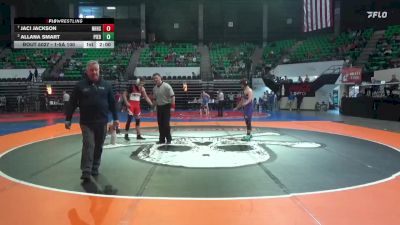 1-5A 100 Quarterfinal - Jaci Jackson, New Hope HS vs Allana Smart, Piedmont