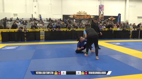 Tiffani Kris Sapanghila Argonza vs Victoria Leigh Templeton 2024 World IBJJF Jiu-Jitsu No-Gi Championship