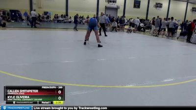 285 lbs Quarterfinal - Kyle Oliveira, Iowa Central Community College vs Callen Smithpeter, Minnesota State