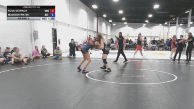 135 lbs Rr Rnd 2 - Nova Estrada, Daughters Of Zion - GK12E vs Madison Watts, Mat Demon Girls Blue - GK12E