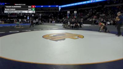 120 lbs Round Of 32 - Elijah Almarinez, Vacaville (SJ) vs Elias Casas, Cajon (SS)