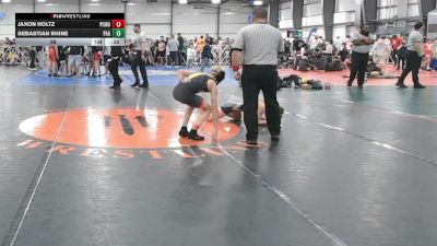 88 lbs Round 5 (3pm Friday) - Jaxon Holtz, POWA vs Sebastian Shine, PA Gold