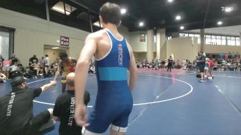 125 lbs Round 2 (6 Team) - Xavier Luna, Moyer Elite vs Isaiah Rogers, IronClad WC