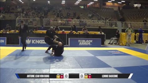 Lonnie Bascome vs Antoine Jean Von Burg 2025 Pan Jiu Jitsu IBJJF Championship