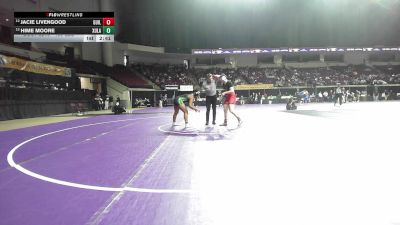 180 lbs Consi Of 8 #1 - Jacie Livengood, Guilford (W) vs Hime Moore, Xavier - Louisiana (W)