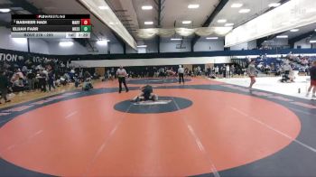 285 lbs Cons. Semi - Elijah Farr, Messiah vs Basheer Hadi, Marymount