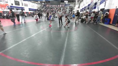 62-67 lbs Round 1 - Giselle N Marie Soto, Savage House vs Rubie Vargas, Lions Of Judah Wrestling Club