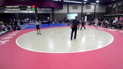 106 lbs 1st Place Match - Conner Smith, Dumas vs Zyair Gonzales, Amarillo Caprock