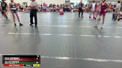 98 lbs Round 3 (6 Team) - Ice McCormick, Quest For Gold vs Cale Wimberly, Palm Harbor Wrestling